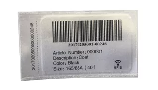 CE34100 etichetta per la cura