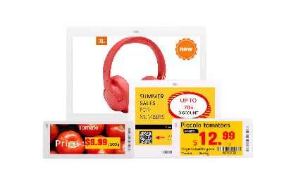 Century lancia una nuova serie e etichette elettroniche più colorate per scaffali che creano un Display vivido