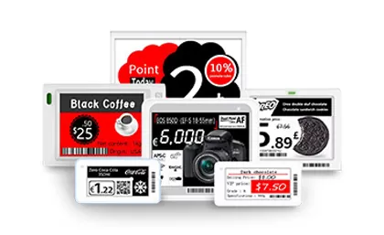 Le soluzioni CENTUVISION-Century New series ESL (etichetta elettronica per scaffali) soddisfano i requisiti dei rivenditori