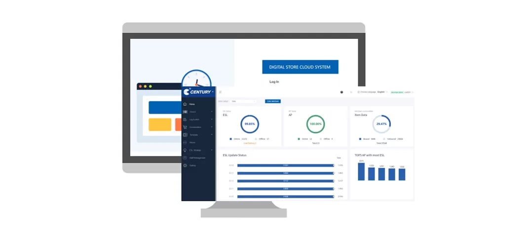 Software di gestione Cloud ESL del secolo